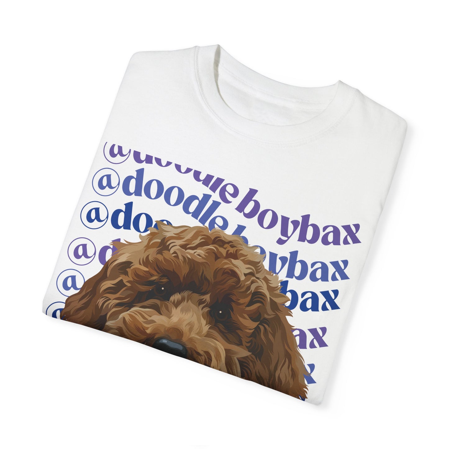 @doodleboybax in Purple Unisex Garment-Dyed T-shirt