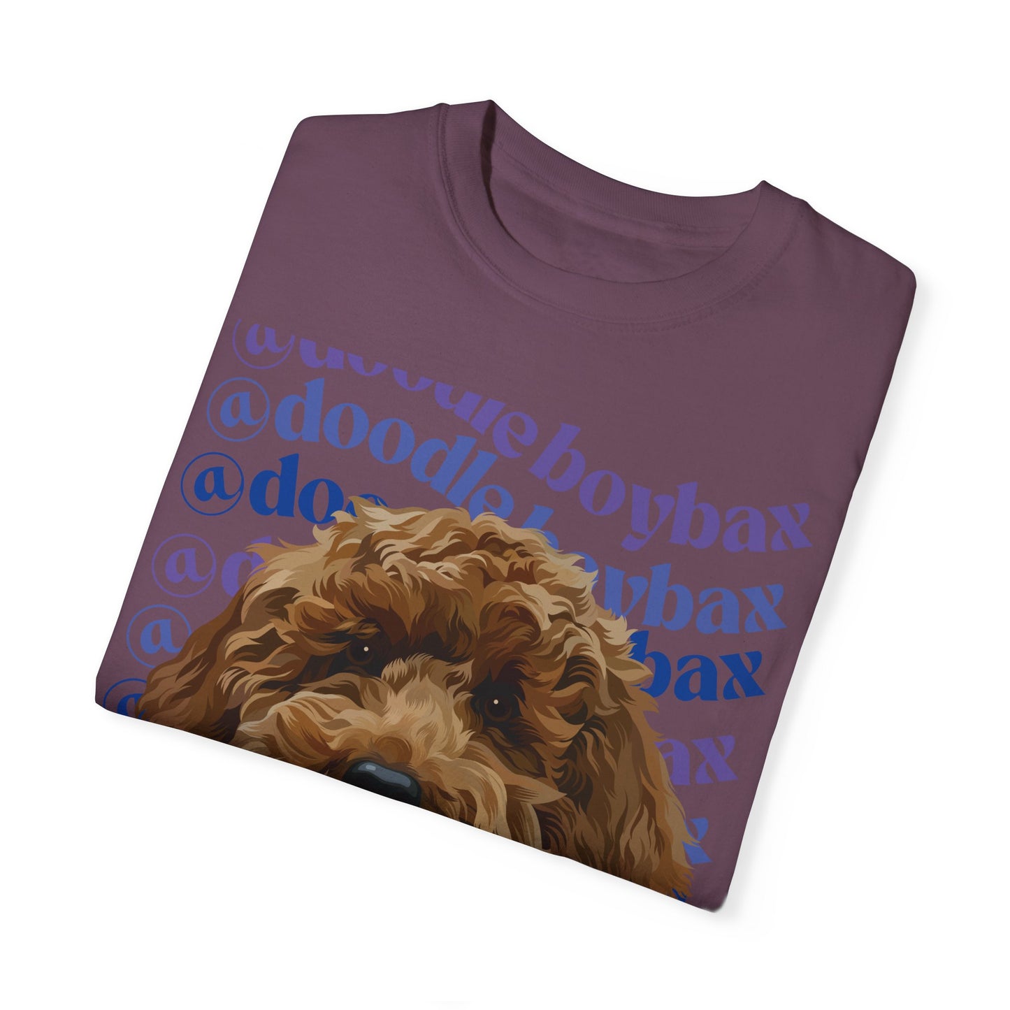 @doodleboybax in Purple Unisex Garment-Dyed T-shirt