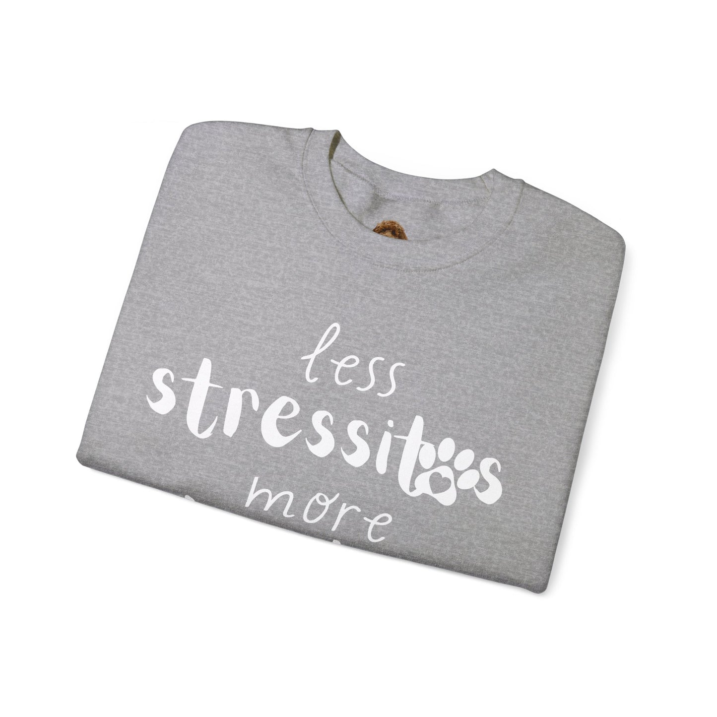 "Less Stressitos, More Besitos" Unisex Heavy Blend™ Crewneck Sweatshirt