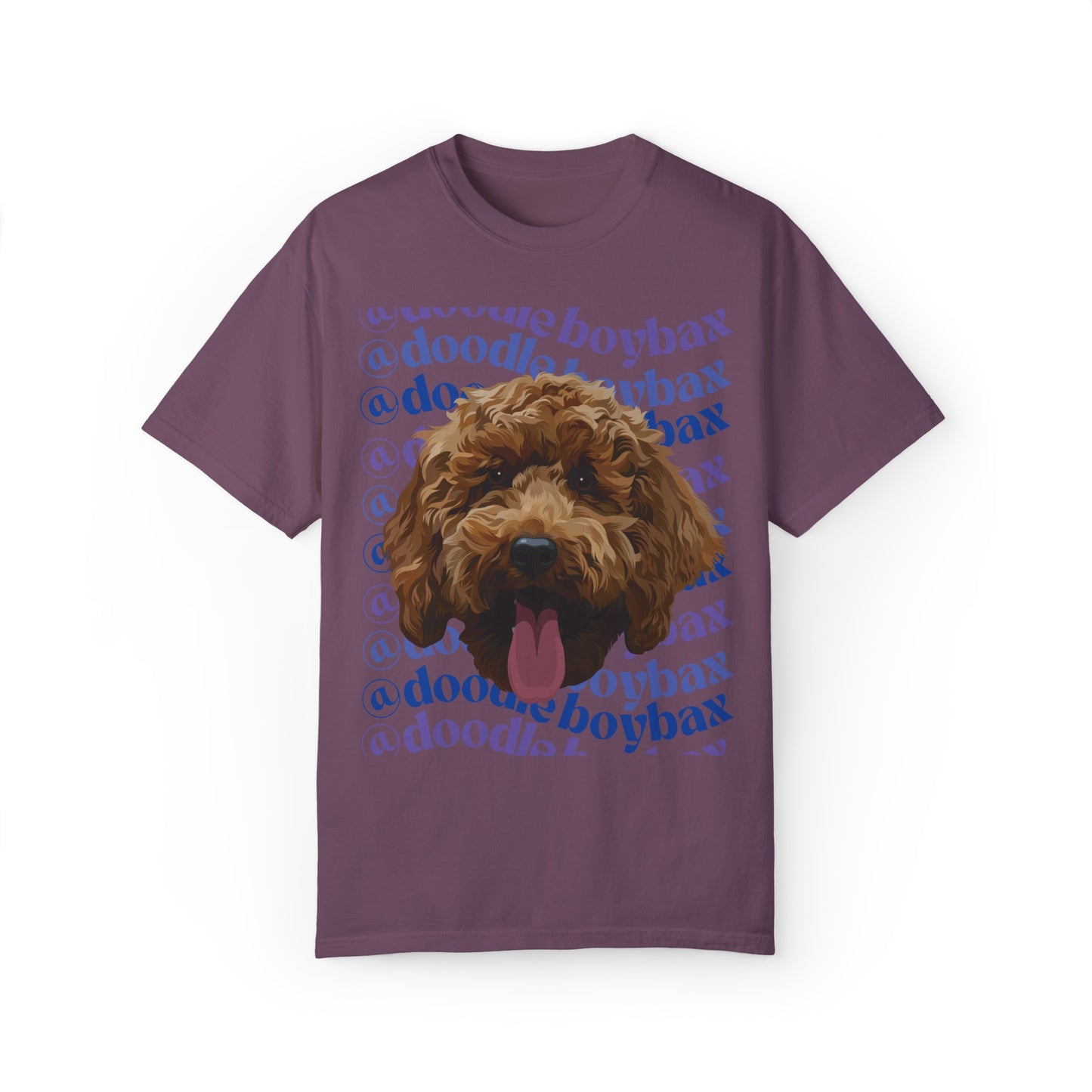 @doodleboybax in Purple Unisex Garment-Dyed T-shirt