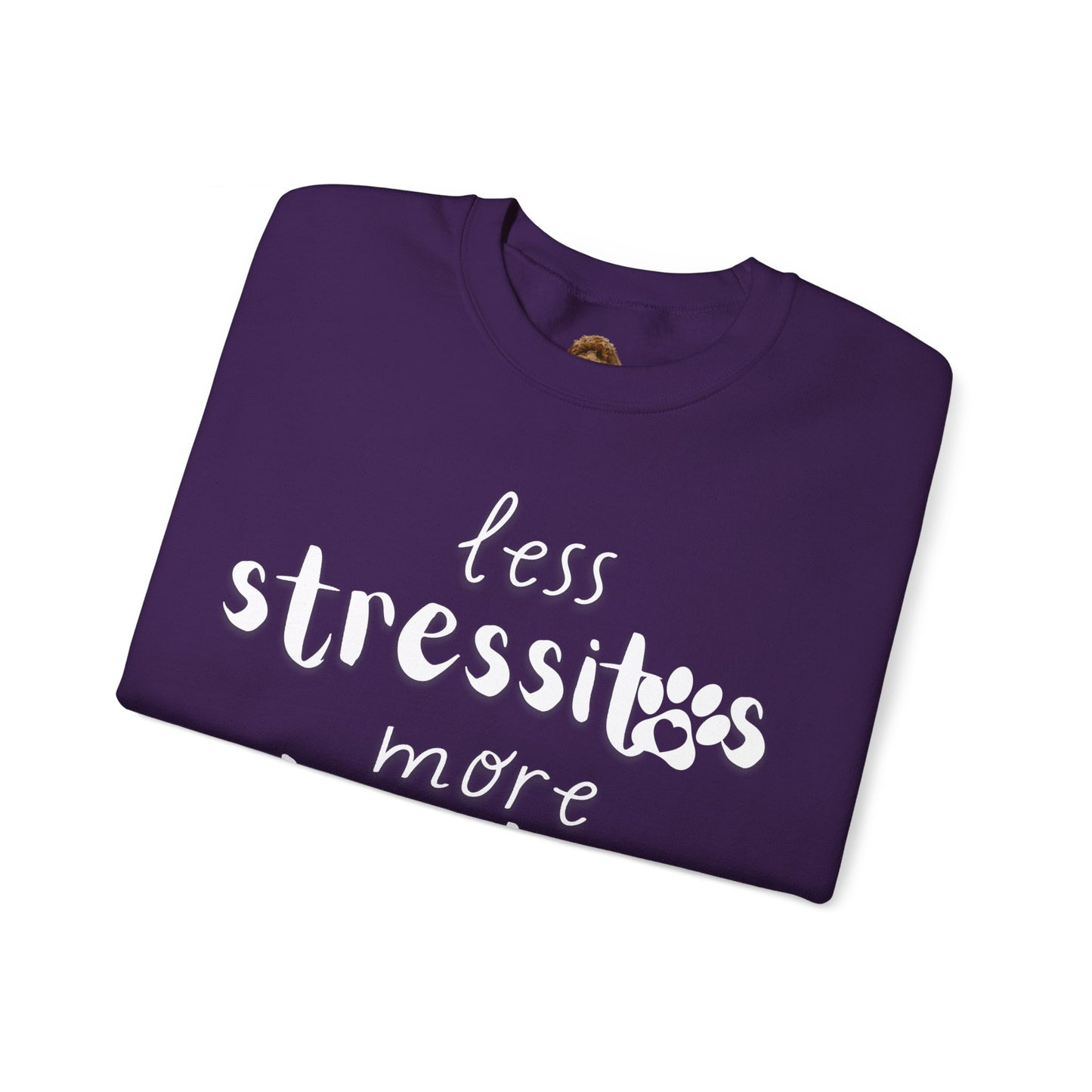 "Less Stressitos, More Besitos" Unisex Heavy Blend™ Crewneck Sweatshirt