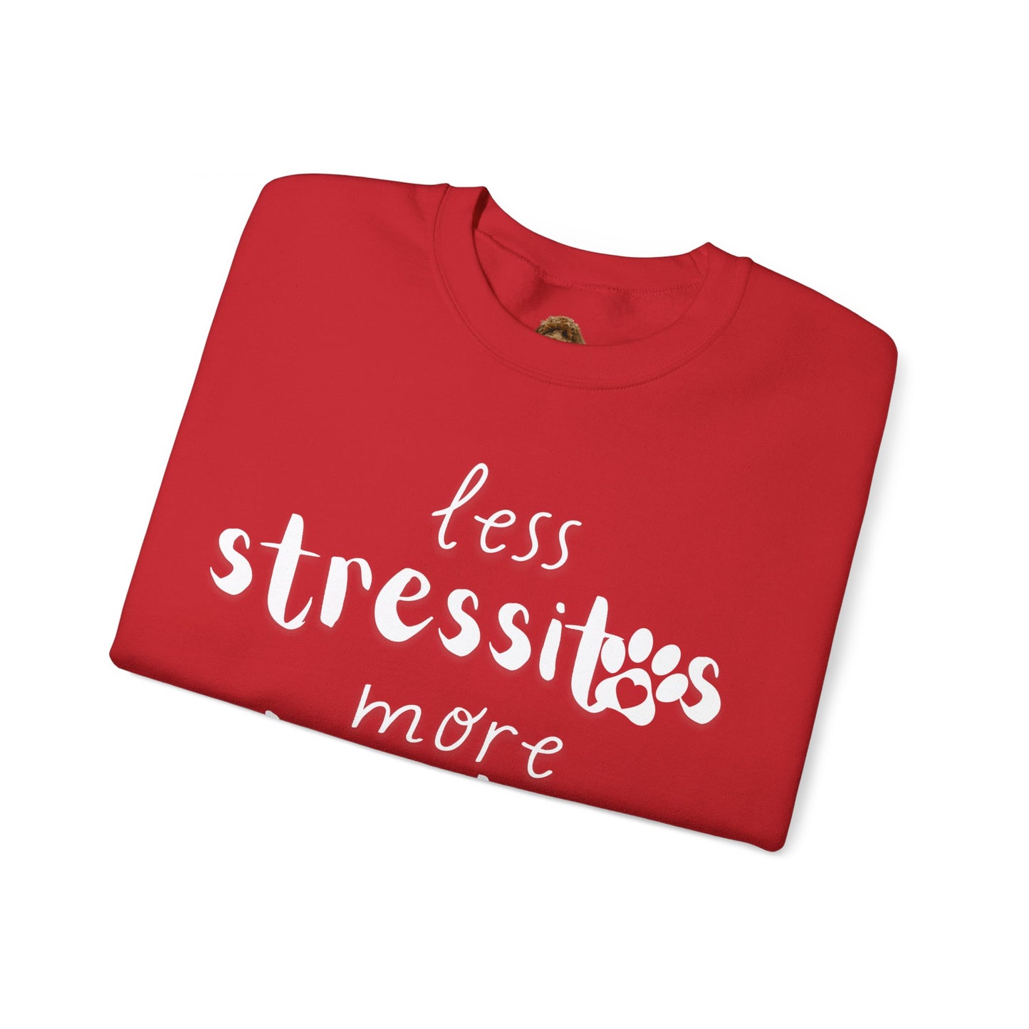 "Less Stressitos, More Besitos" Unisex Heavy Blend™ Crewneck Sweatshirt