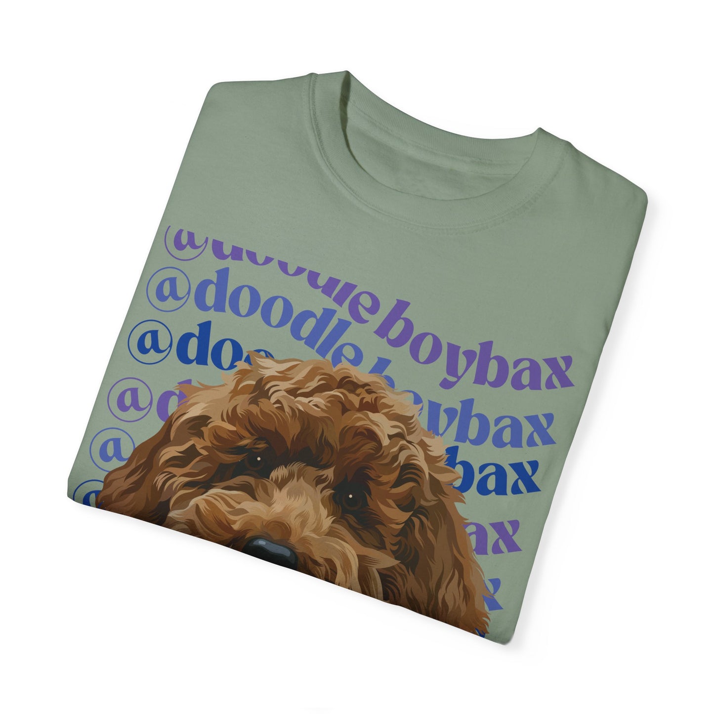 @doodleboybax in Purple Unisex Garment-Dyed T-shirt