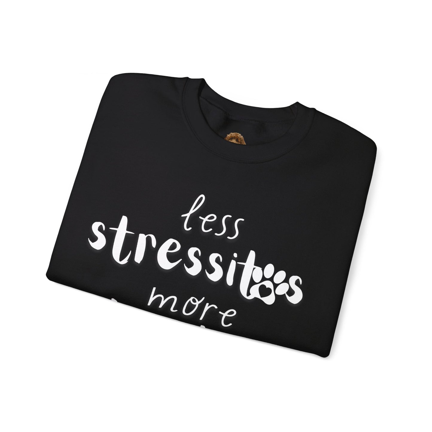 "Less Stressitos, More Besitos" Unisex Heavy Blend™ Crewneck Sweatshirt