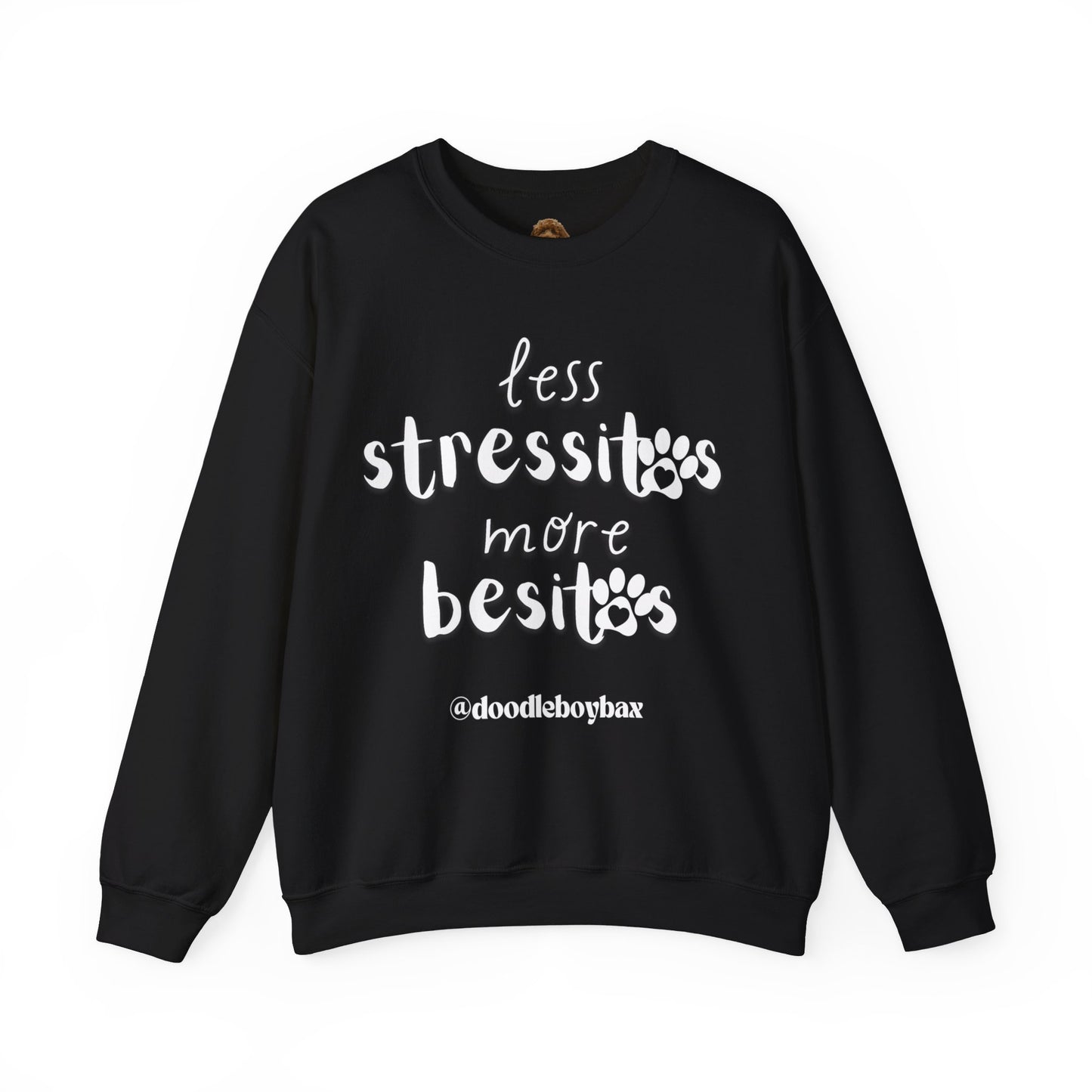 "Less Stressitos, More Besitos" Unisex Heavy Blend™ Crewneck Sweatshirt