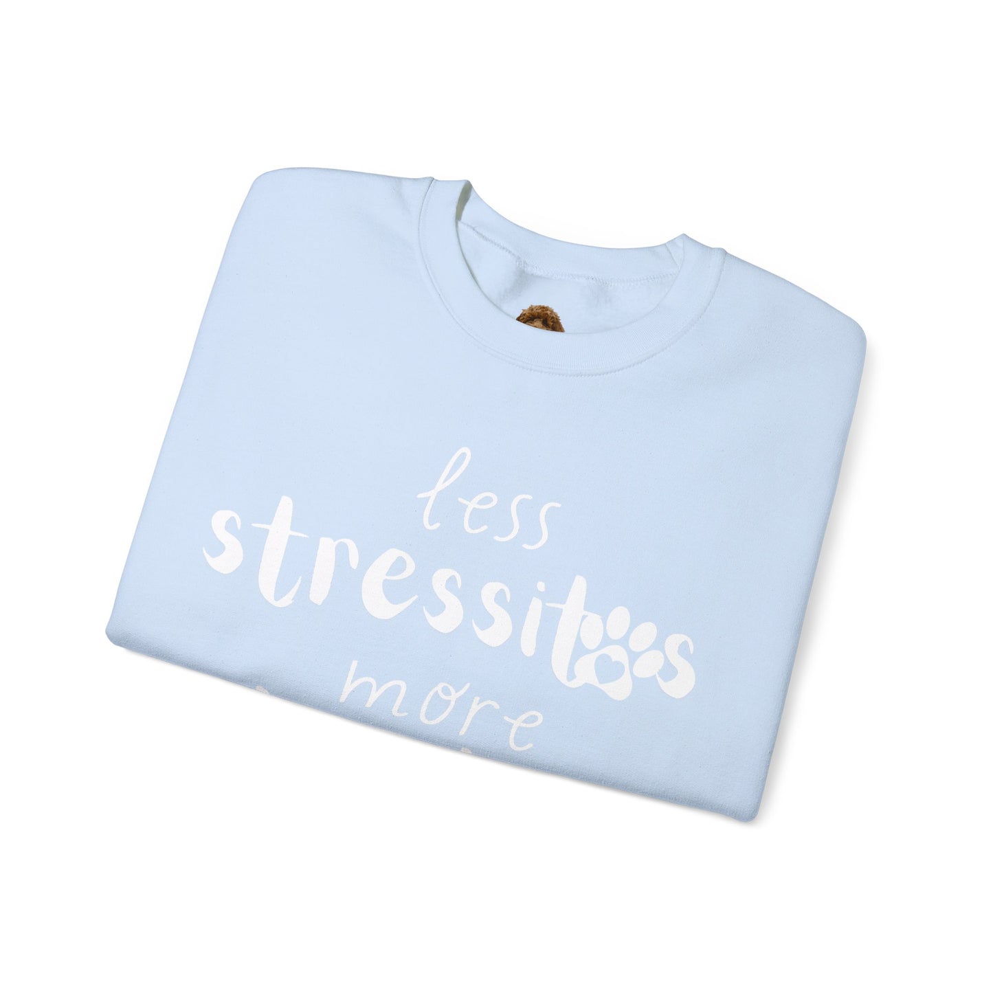 "Less Stressitos, More Besitos" Unisex Heavy Blend™ Crewneck Sweatshirt