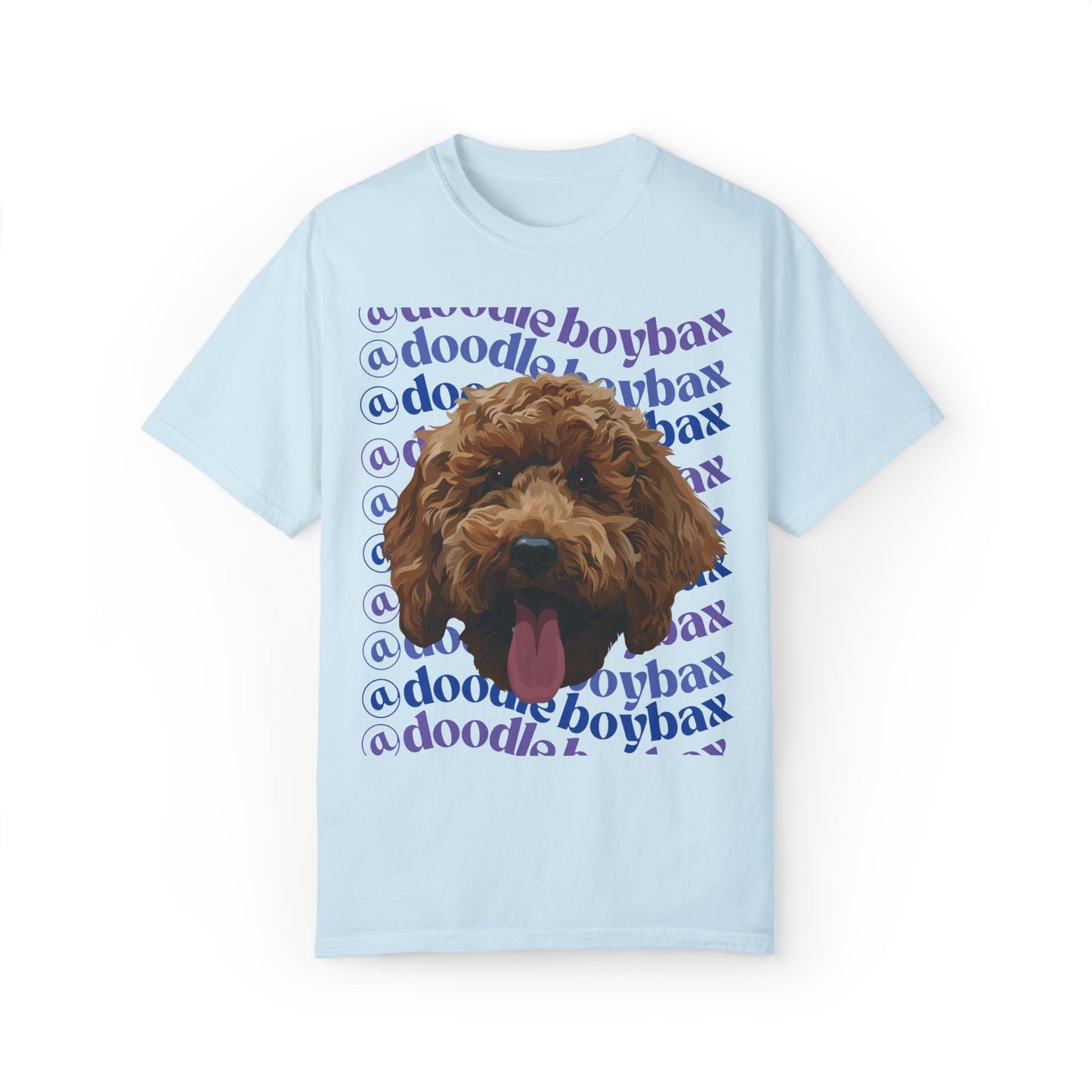 @doodleboybax in Purple Unisex Garment-Dyed T-shirt