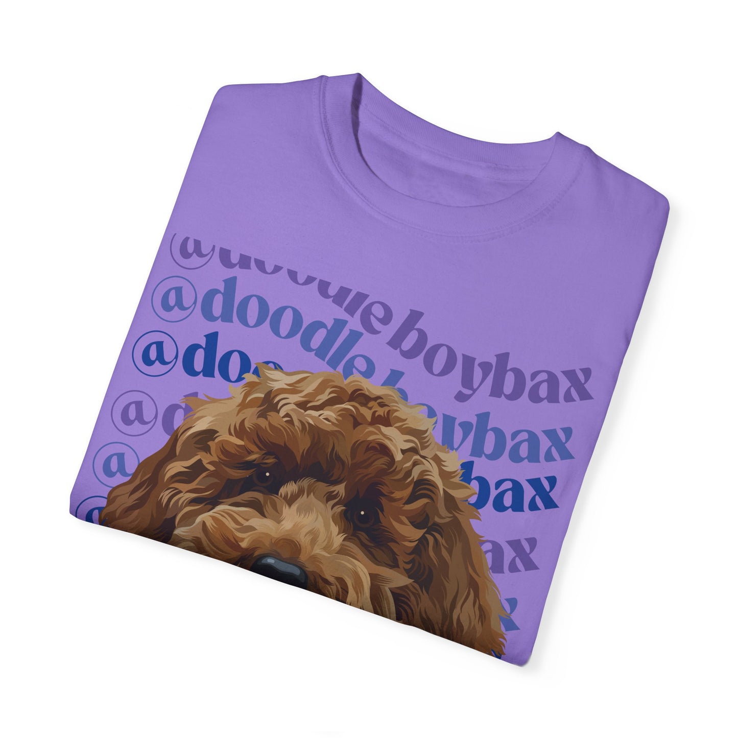 @doodleboybax in Purple Unisex Garment-Dyed T-shirt