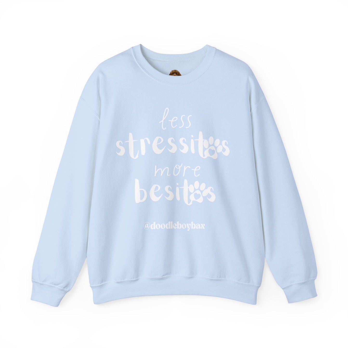 "Less Stressitos, More Besitos" Unisex Heavy Blend™ Crewneck Sweatshirt