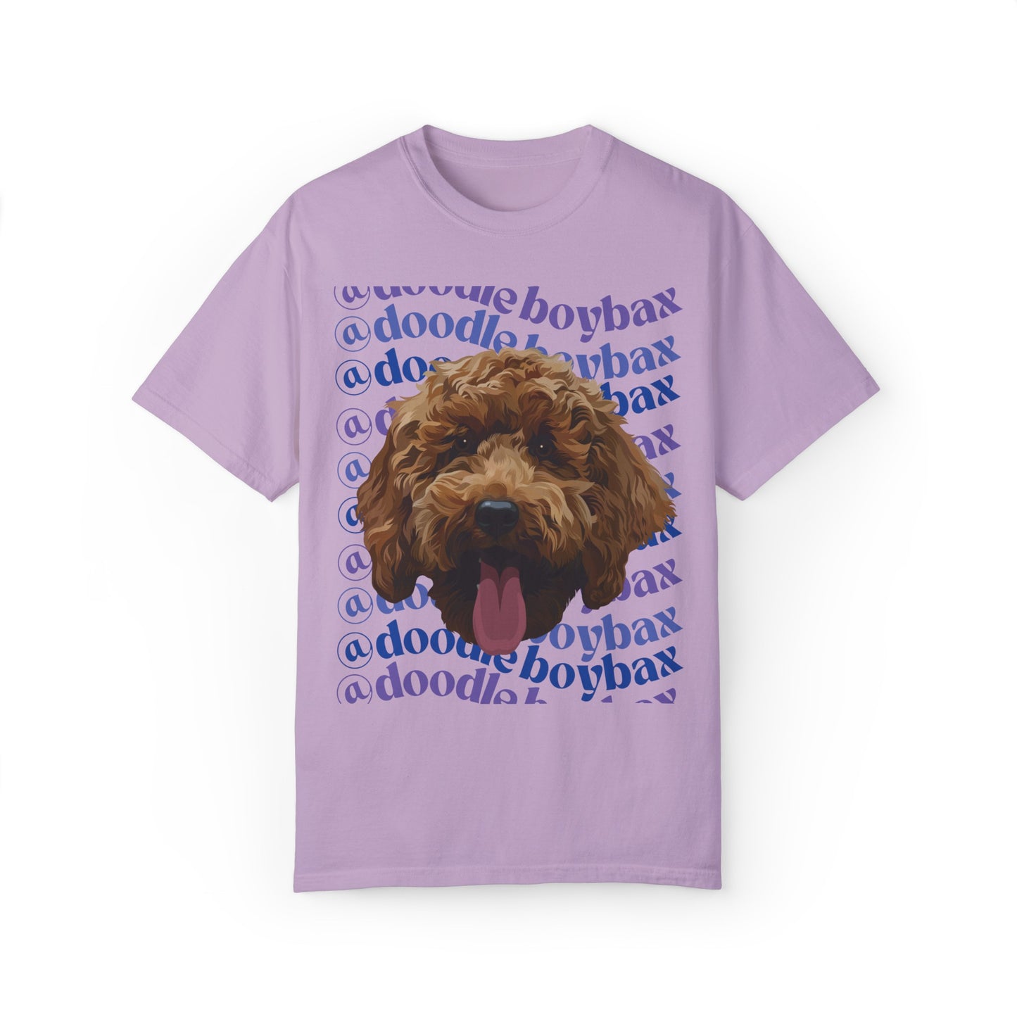 @doodleboybax in Purple Unisex Garment-Dyed T-shirt