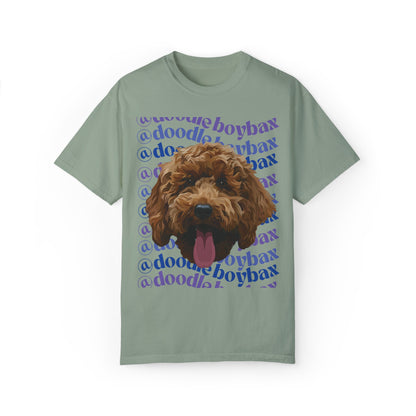 @doodleboybax in Purple Unisex Garment-Dyed T-shirt