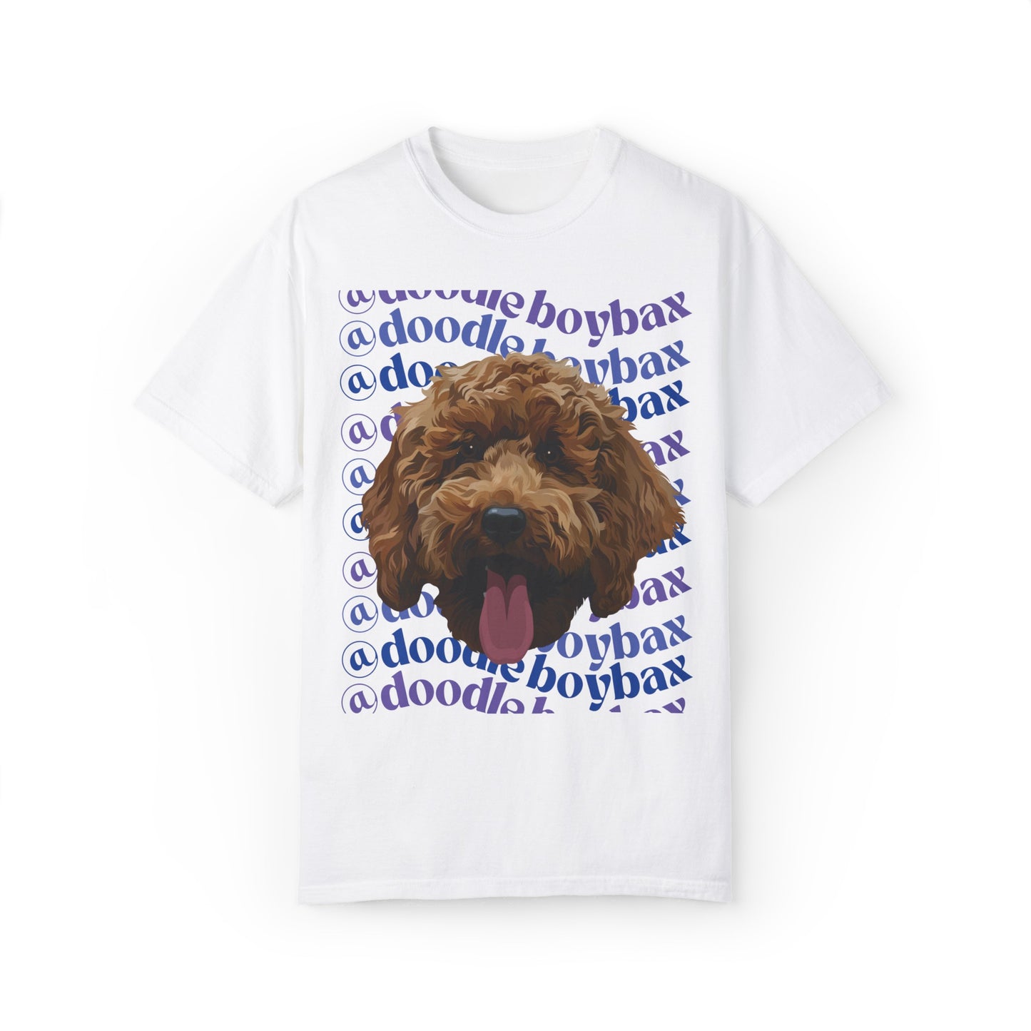 @doodleboybax in Purple Unisex Garment-Dyed T-shirt