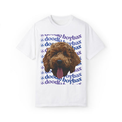 @doodleboybax in Purple Unisex Garment-Dyed T-shirt