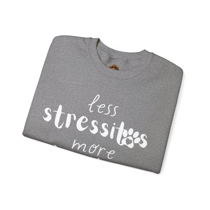 "Less Stressitos, More Besitos" Unisex Heavy Blend™ Crewneck Sweatshirt