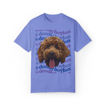 @doodleboybax in Purple Unisex Garment-Dyed T-shirt