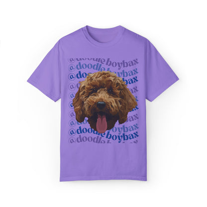 @doodleboybax in Purple Unisex Garment-Dyed T-shirt