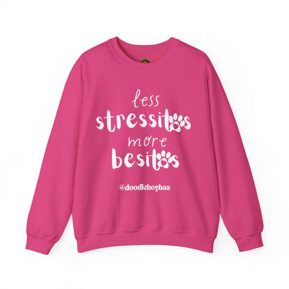 "Less Stressitos, More Besitos" Unisex Heavy Blend™ Crewneck Sweatshirt