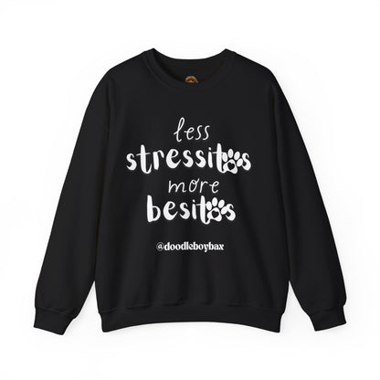 "Less Stressitos, More Besitos" Unisex Heavy Blend™ Crewneck Sweatshirt