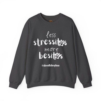 "Less Stressitos, More Besitos" Unisex Heavy Blend™ Crewneck Sweatshirt